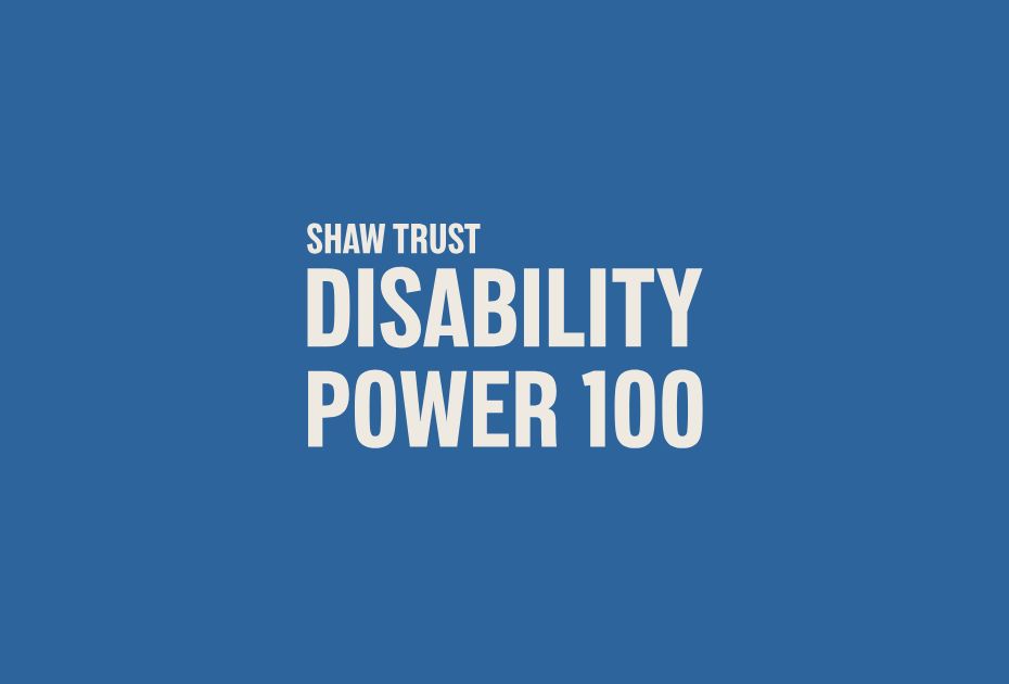 Shaw Trust Disability Power 100 Logo
